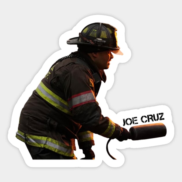 Joe Cruz - Joe Minoso - Chicago Fire Sticker by emilybraz7